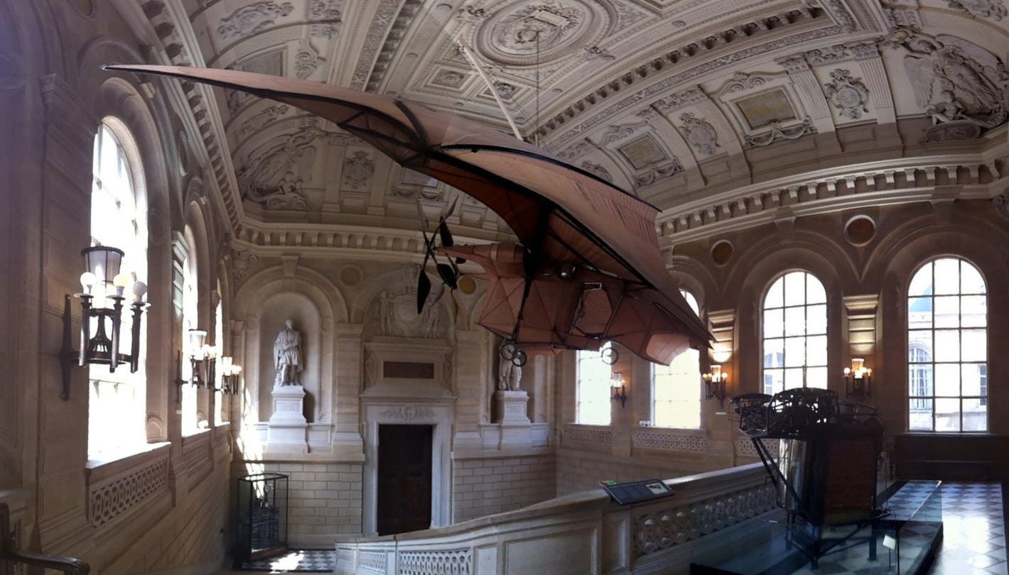 Avion III de Clément Ader, at the CNAM — photo by Roi Boshi for Wikimedia Commons