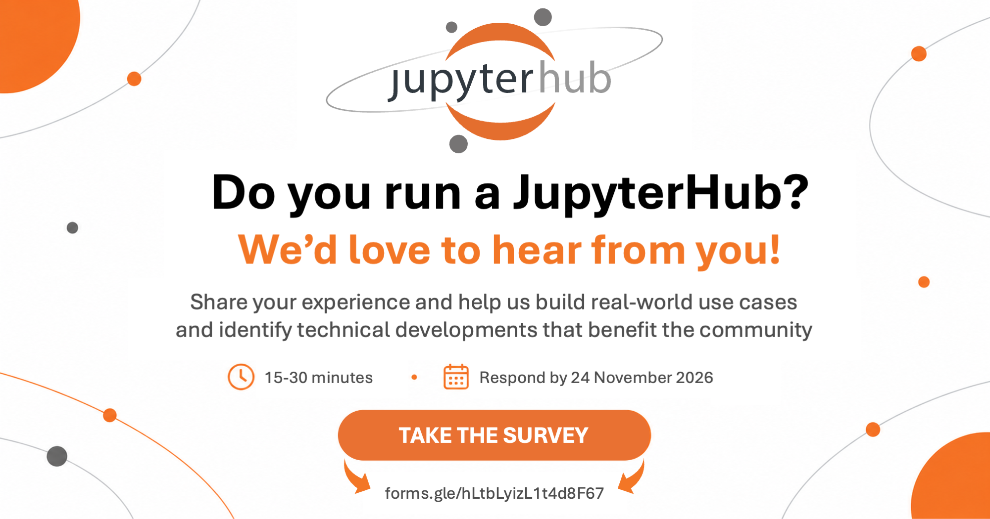 Take the JupyterHub survey